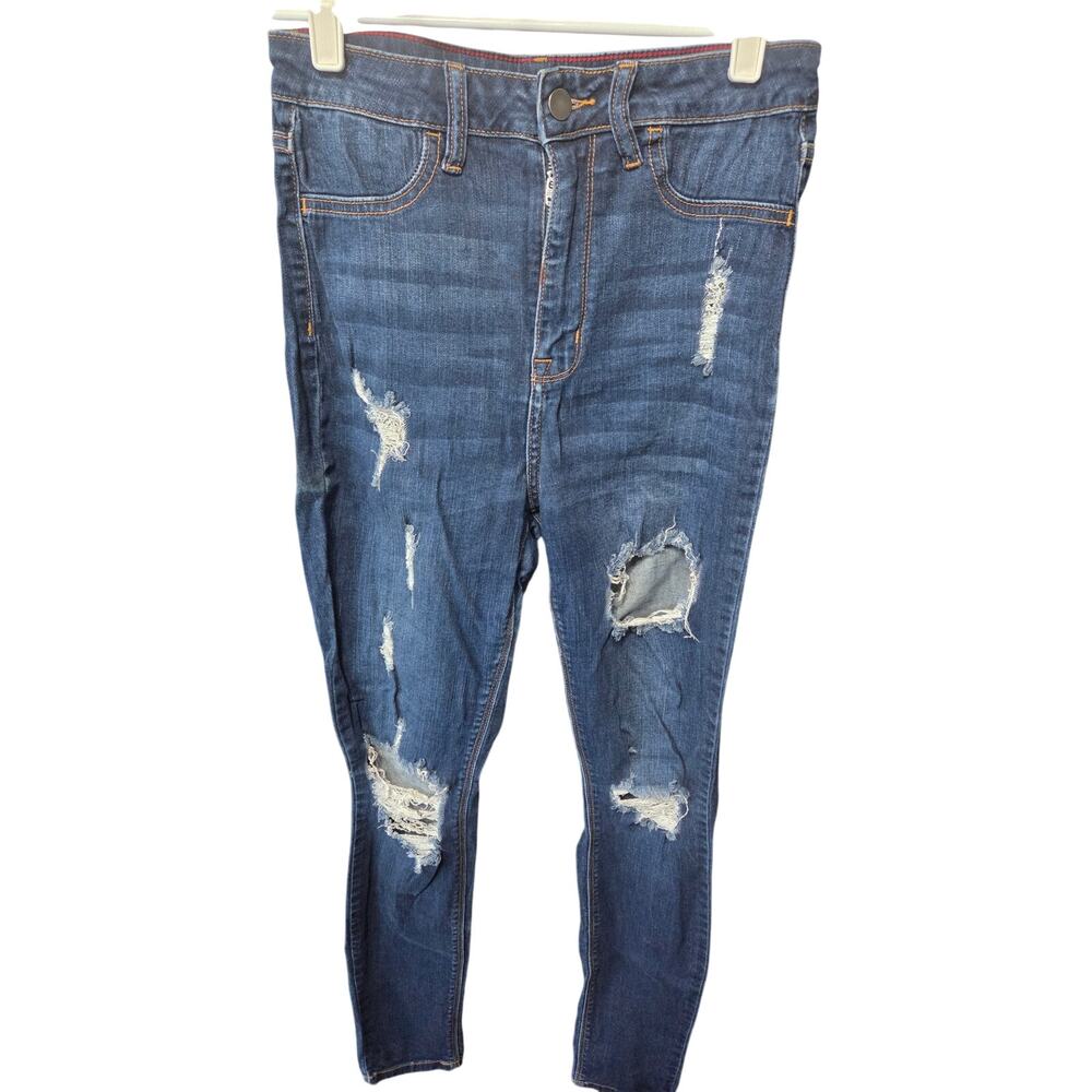 Distressed Skinny Jeans Medium Wash - Fashion Nova - 5